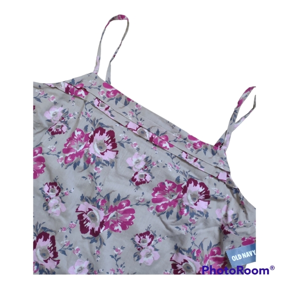 NWT Old Navy Floral Sack Sundress sz L - Picture 2 of 8